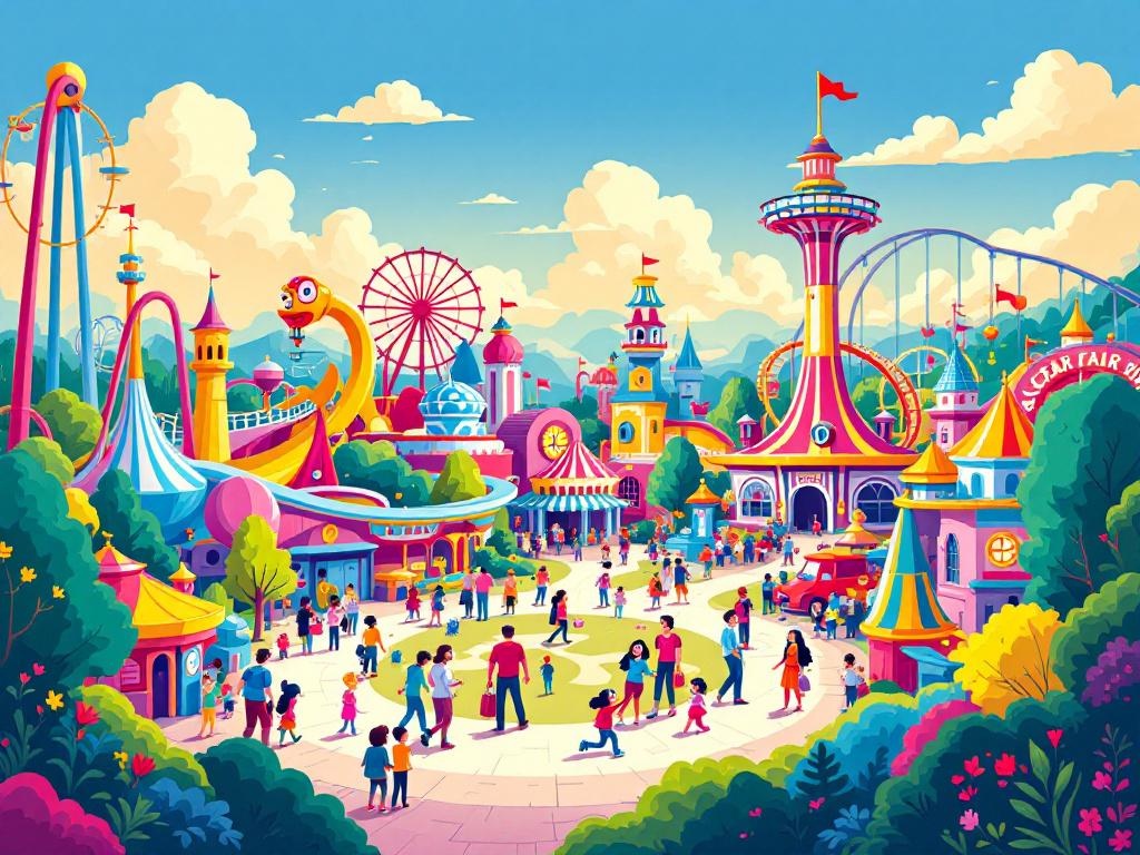 Theme Park Titans: Cedar Fair and Six Flags Merge to Dominate US Amusement Landscape