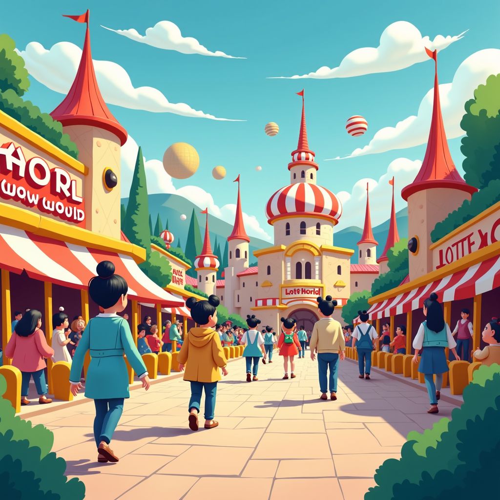 How Lotte World’s unified Christmas programming turns multi‑asset footfall into higher spend