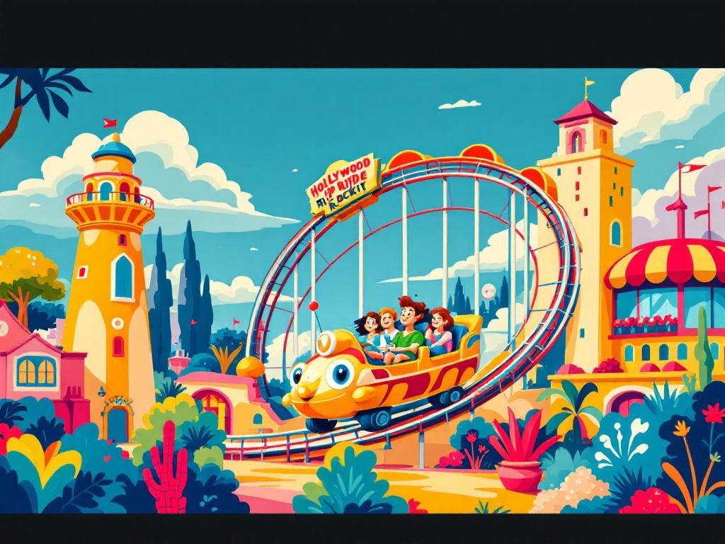 Musical Mayhem Ends: Iconic Rip Ride Rockit Roller Coaster Bows Out