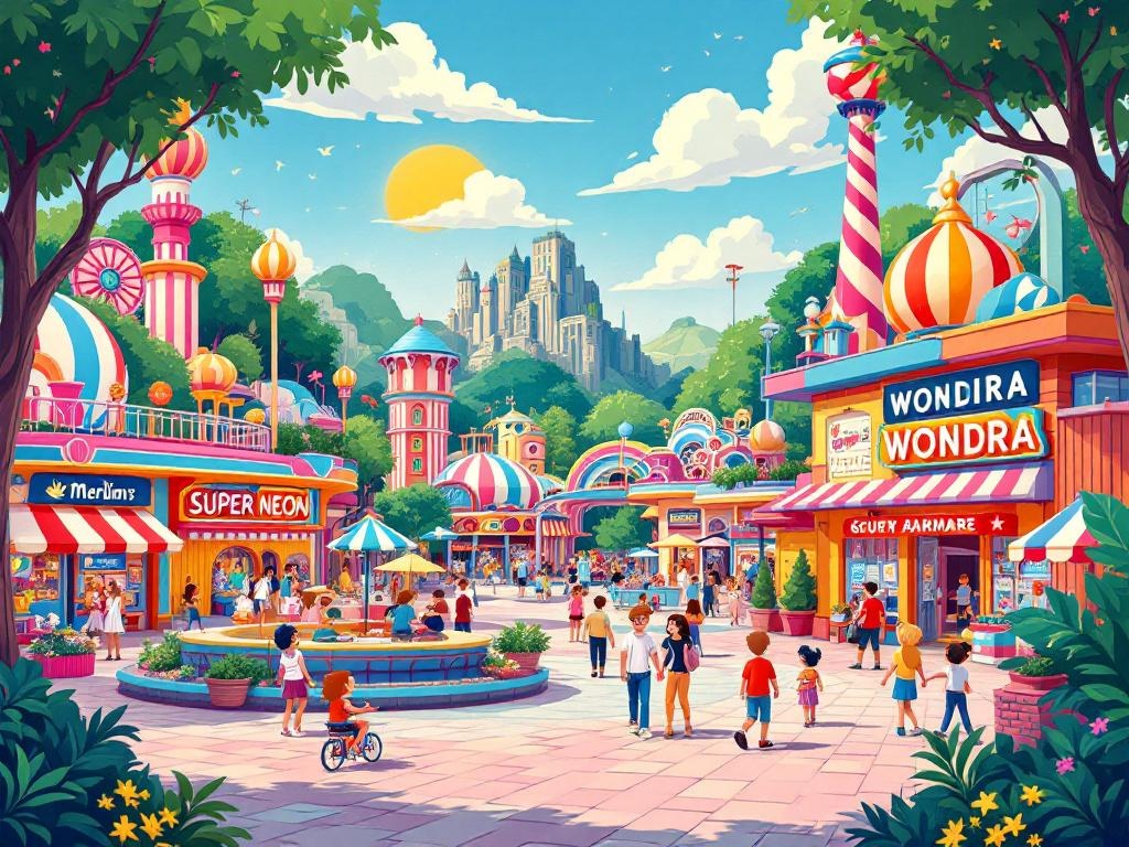 Merlin's Immersive Revolution: Super Neon and WONDRA Redefine Mall Entertainment